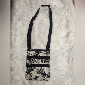 NWOT Ivory and Black Crossbody